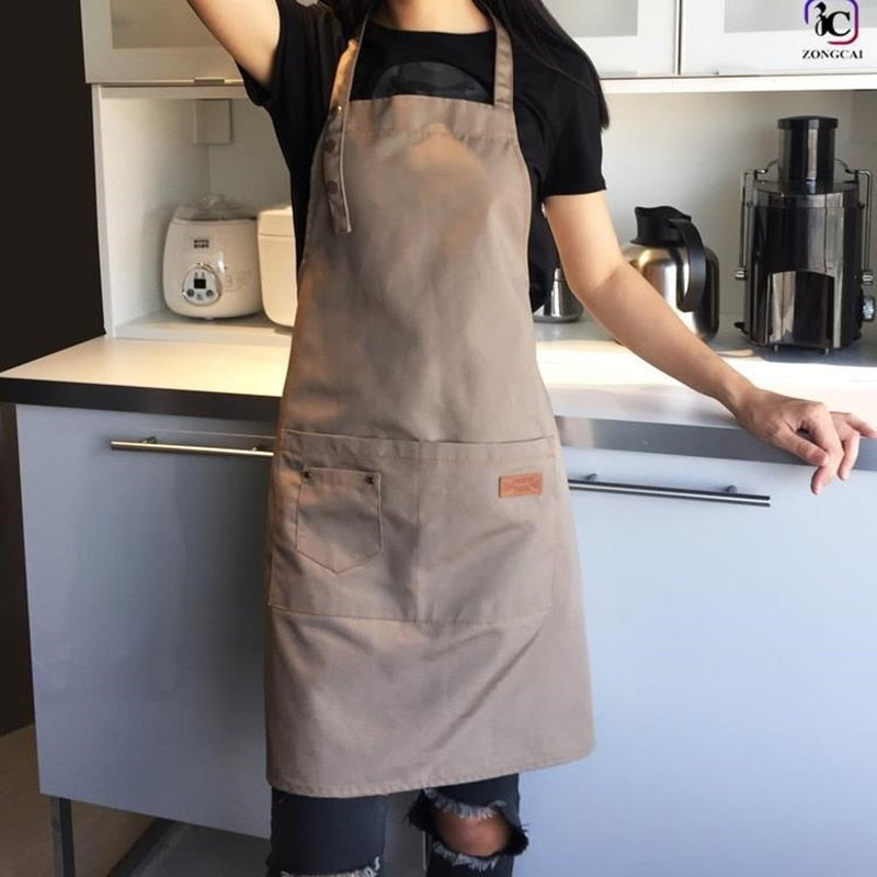 Tablier de Cuisine Gris