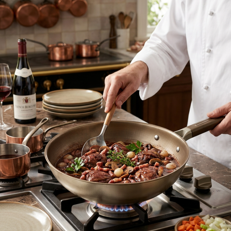 Le Hanori inductie wok multi ply compleet productoverzicht
