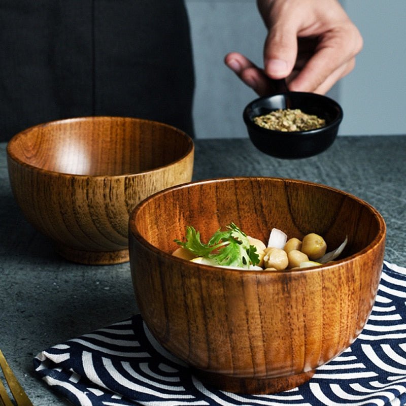 Bole en bois cuisine