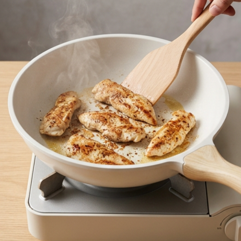 Le Sorimi aluminium keramische antiaanbaklaag wok productoverzicht totaal