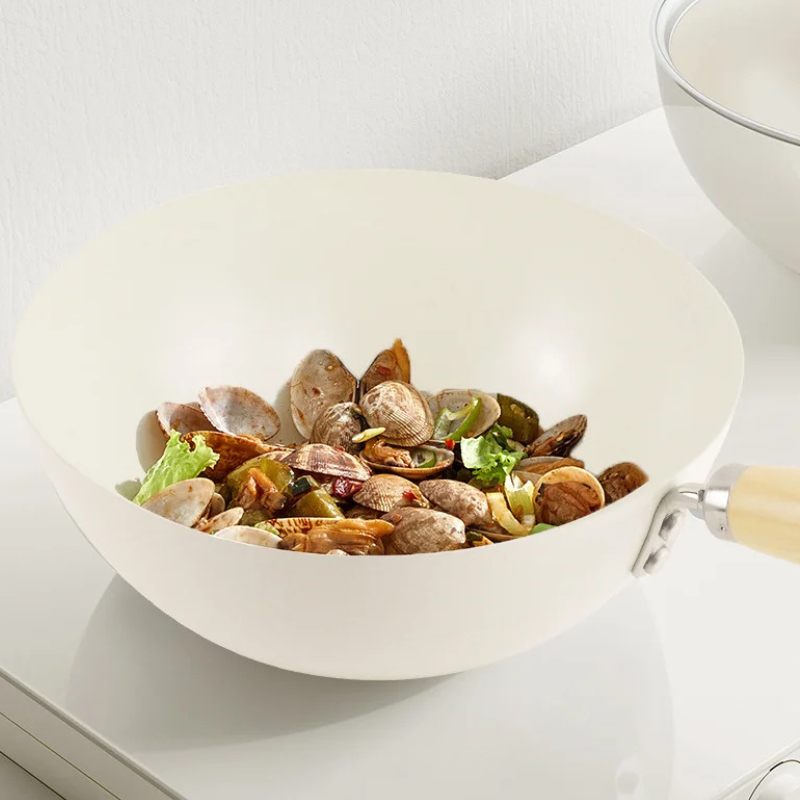 Le Tehana wok keramische coating maat en capaciteit informatieoverzicht