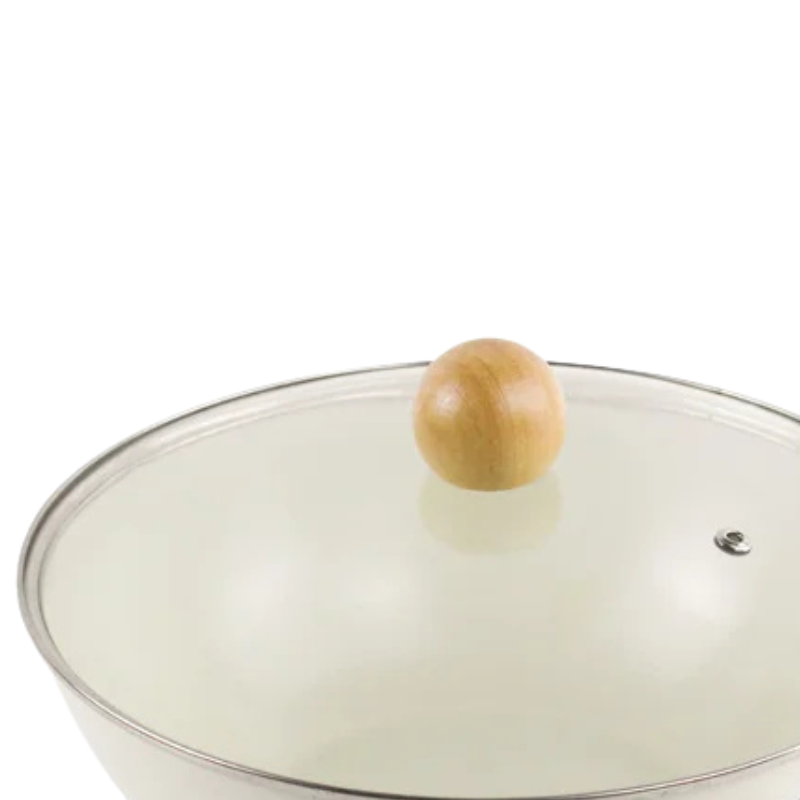 Le Tehana wok keramische coating volledig productoverzicht aluminium