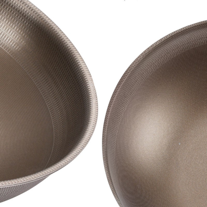 Le Hinoka wok titaan zonder pfas ophangmogelijkheid handvat