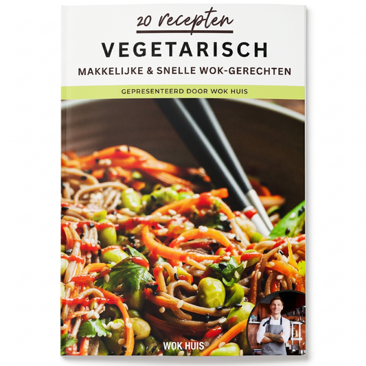Le Niraka digitaal receptenboek 20 vegetarische wokrecepten voorblad