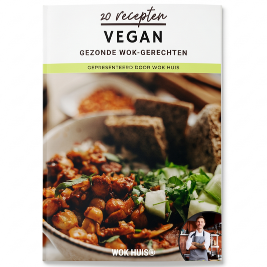 Le Kasumi digitaal receptenboek 20 vegan wokrecepten voorblad