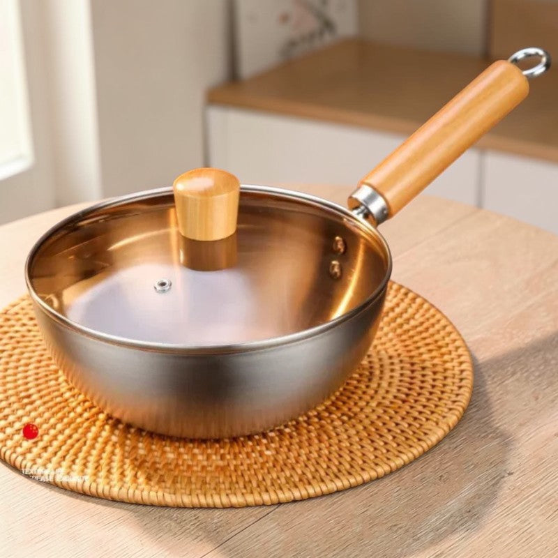 Le Nuriko rvs wok 20 cm verpakking en inhoud leveringsomvang