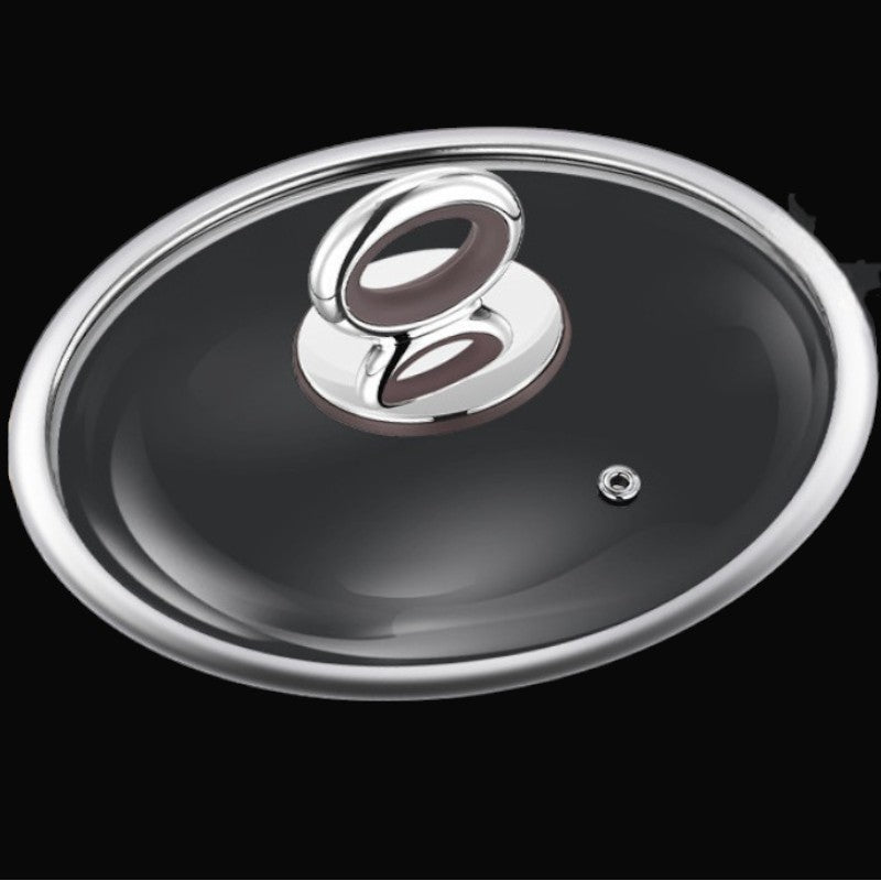 Le Tsumio rvs titanium wok compleet productfoto met rand