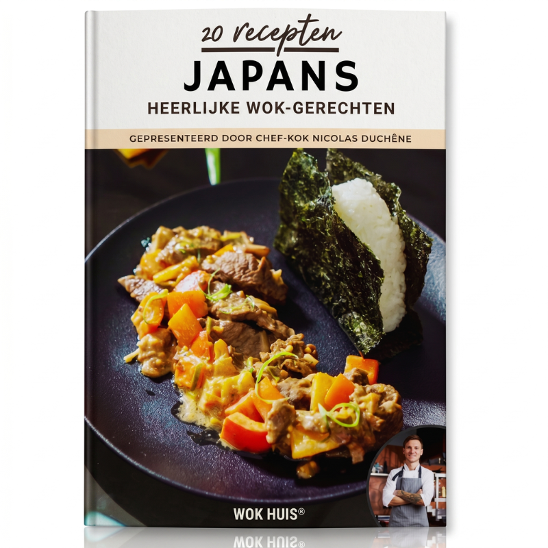 Le Rakuni digitaal receptenboek – 20 Japanse Wokrecepten vooraanzicht
